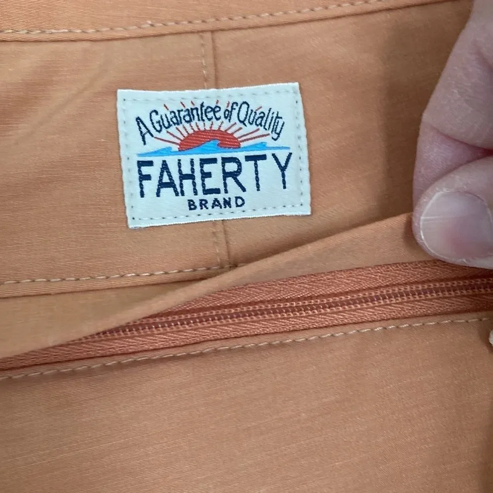 Faherty‎ Mens Shorts 40 All Day Orange 9